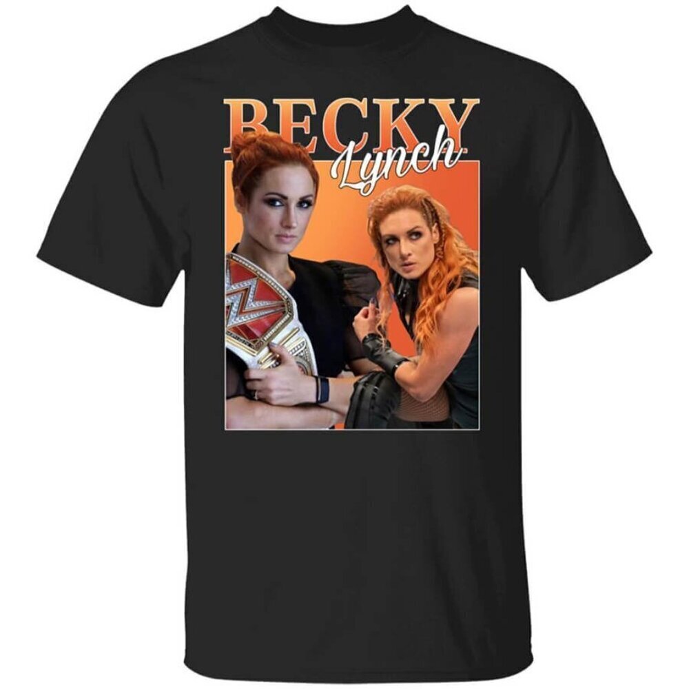 Becky Lynch Wrestling Fan Graphic WWE Superstar Retro Sports Entertainment .